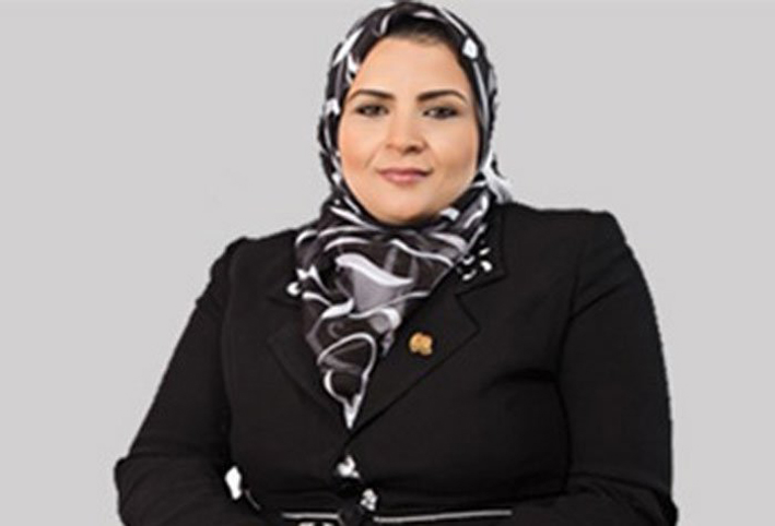 الوفد يهنيء النائبة مها شعبان بطلة ألعاب القوي