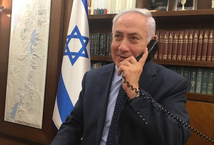 بالفيديو .. تسجيل صوتي لمكالمة نتنياهو مع قاتل الأردنيين!