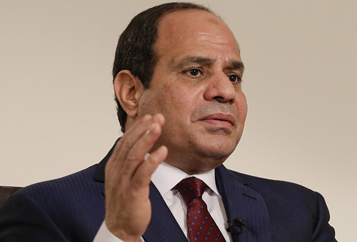 السيسي يوجه رسالة إلى قطر بشأن الأزمة الخليجية