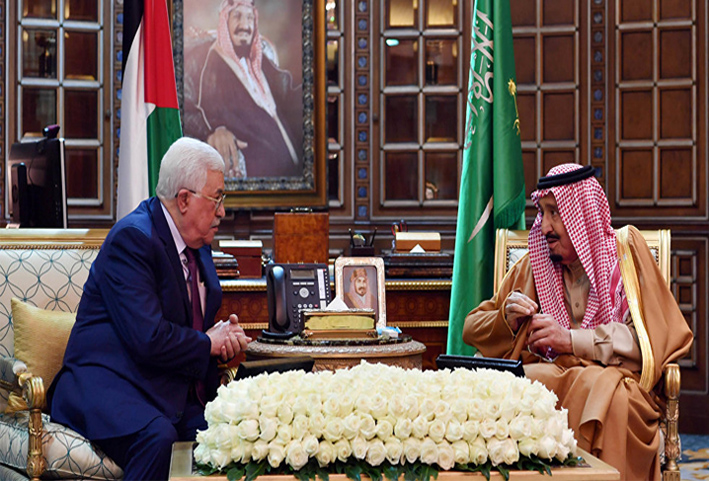 عباس: هذا ما قاله لي الملك سلمان وولي العهد عقب قرار ترامب 