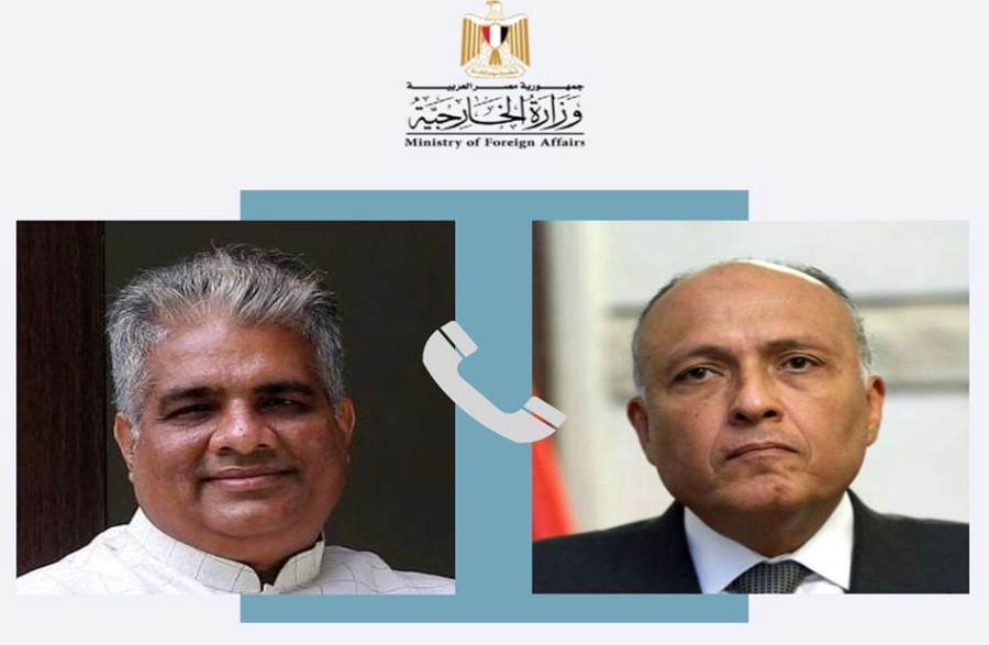 وزير الخارجية يؤكد اهتمام مصر بالتنسيق مع الهند حول موضوعات المناخ المختلفة