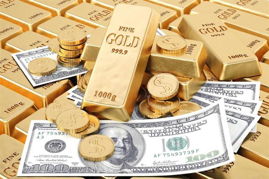  الذهب يرتفع مع تراجع الدولار وسط توقعات بوصوله 2100 دولار