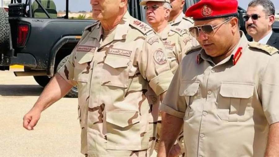  وفد عسكري مصري رفيع إلى ليبيا لدعم جهود الإنقاذ