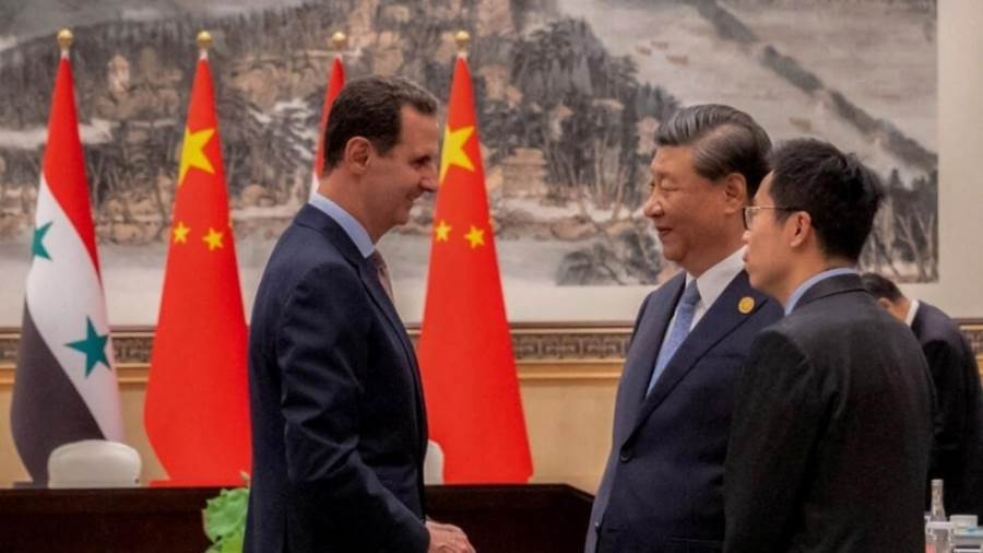  الصين تعلن إقامة "شراكة استراتيجية" مع سوريا