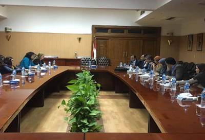 الري يناقش برنامج تدريبى للقيادات النسائية بحوض النيل