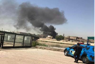 مقتل 10 وإصابة أكثر من 70 في تفجير انتحاري وسط بغداد