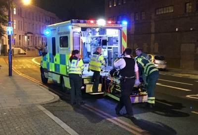 بالفيديو .. وفيات ومصابين فى حادث دهس مصلين بلندن .. والشرطة: عمل إرهابى