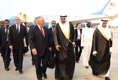 تيلرسون: قطر كانت واضحة ومنطقية في مواقفها 