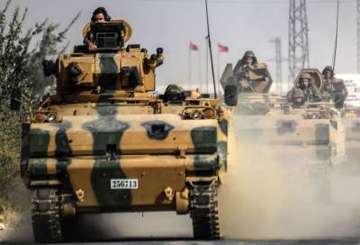 الجيش التركي يدخل أراضي كوباني 