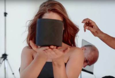 بالفيديو .. آخر صيحات الإعلان .. ورق المراحيض بلون فاخر