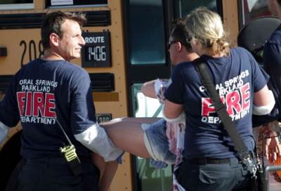 بالفيديو .. مقتل 17 شخصا في حادث إطلاق نار بمدرسة في فلوريدا