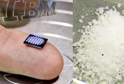 IBM تكشف عن جهاز كمبيوتر فى حجم حبة الملح