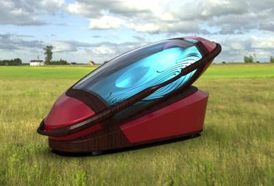 كبسولة للانتحار تعرض للمرة الأولى في أمستردام