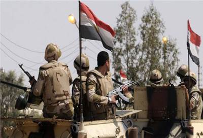 المتحدث العسكري: القضاء على عدد من العناصر الإرهابية شمالى سيناء 