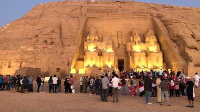 في ظاهرة فلكية لازلت تبهر العالم.. الشمس تتعامد على وجه رمسيس