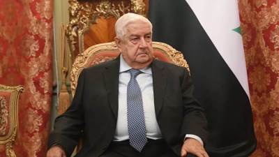 مجلس الوزراء السورى و وزارة الخارجية والمغتربين ينعيان وليد المعلم