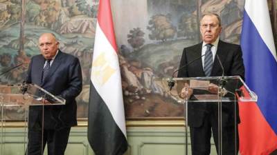 لافروف يؤكد لشكري: خطط الغرب في أوكرانيا لم ولن تتحقق