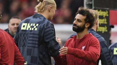 هالاند يحطم الرقم القياسي لمحمد صلاح