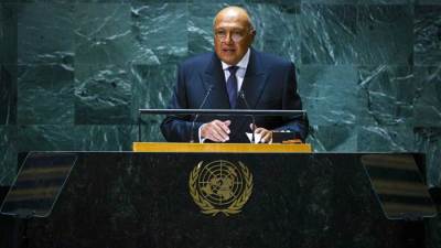  وزير الخارجية: مصر تواجه أزمات مركبة ويجب التعامل فوراً مع أزمة الديون